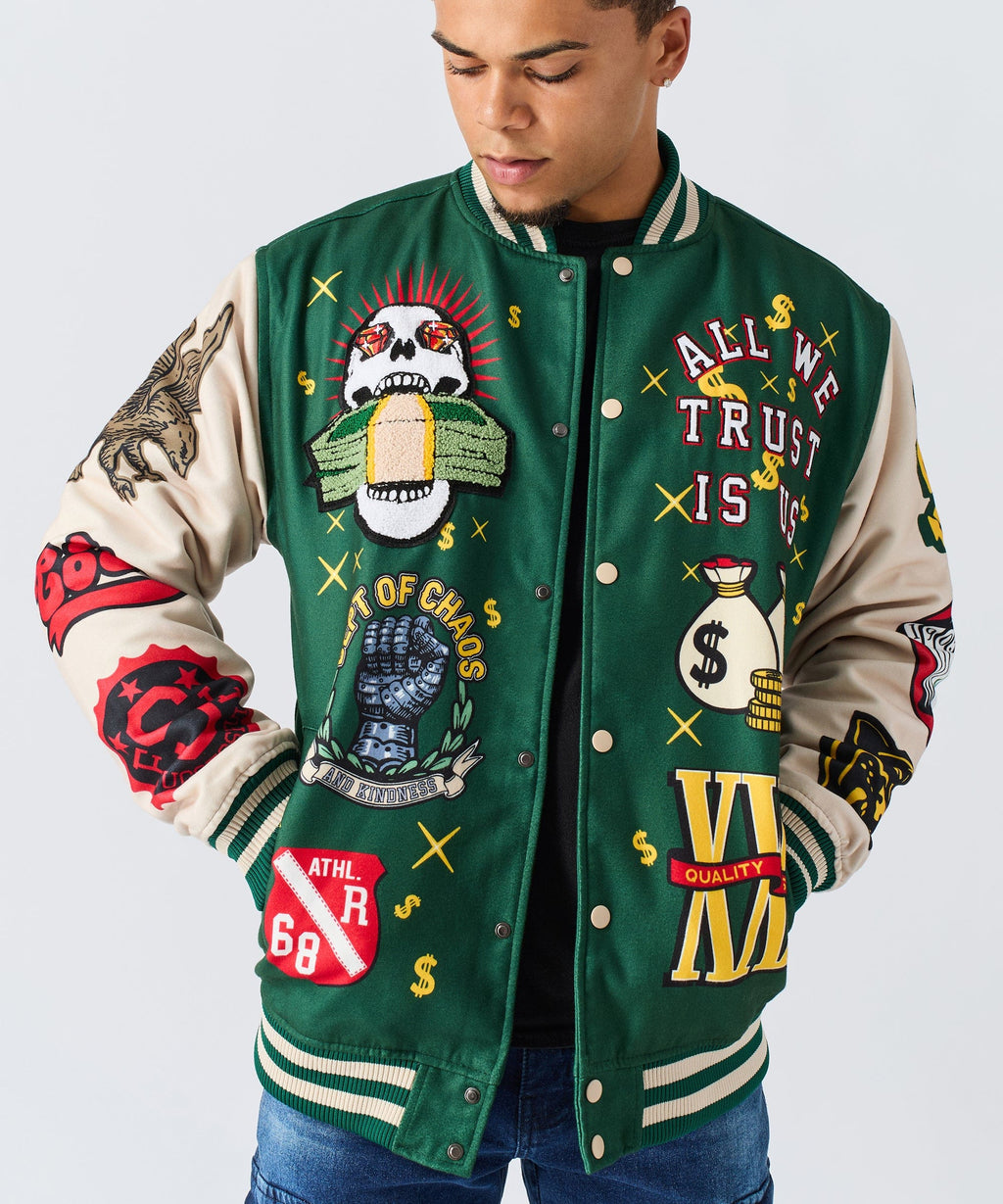 Cash Flow Varsity Jacket