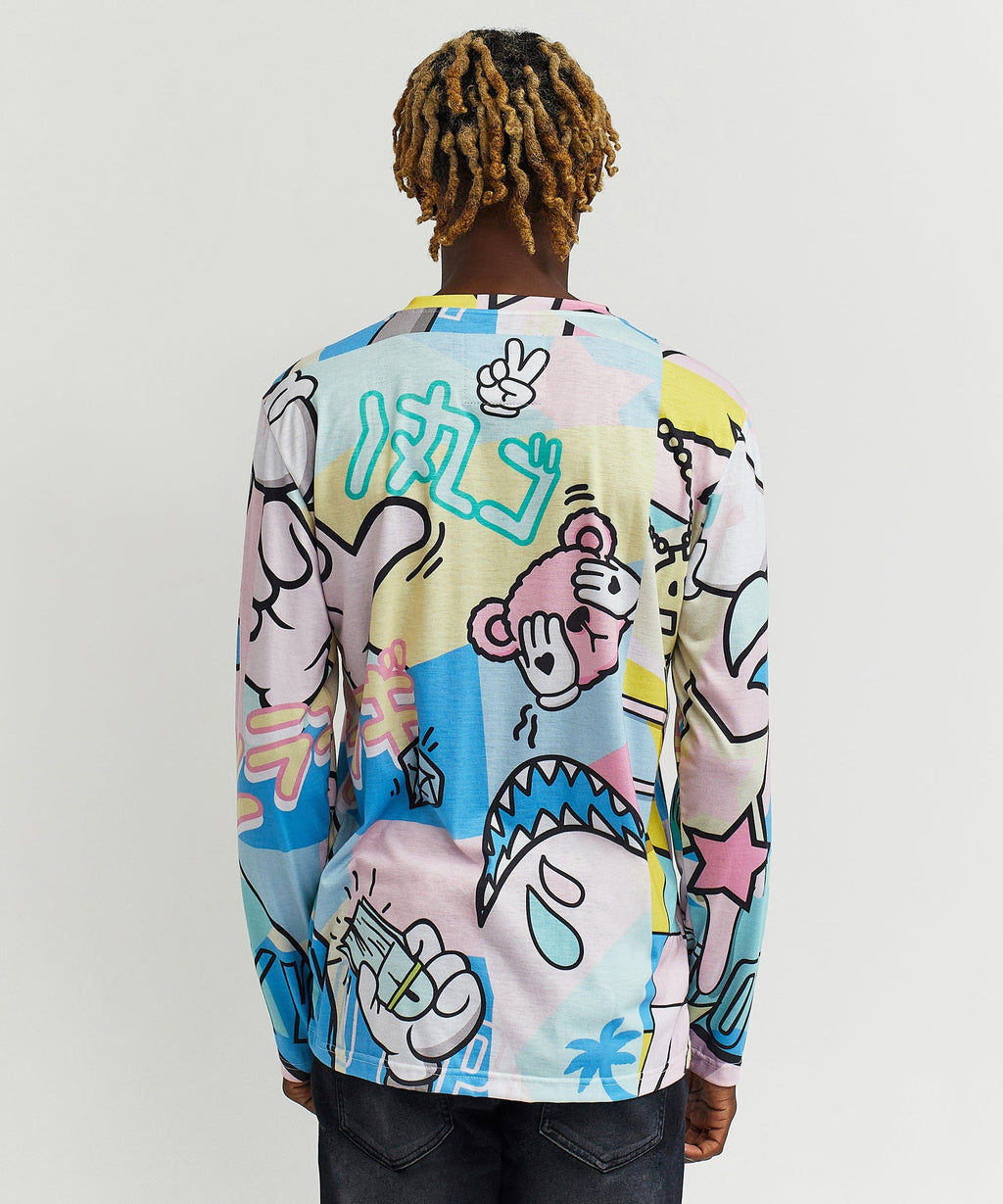 Cartoon Long Sleeve Tee
