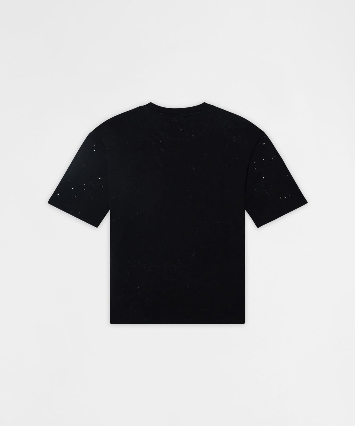 Chaos Chenille Patched Short Sleeve Tee - Black