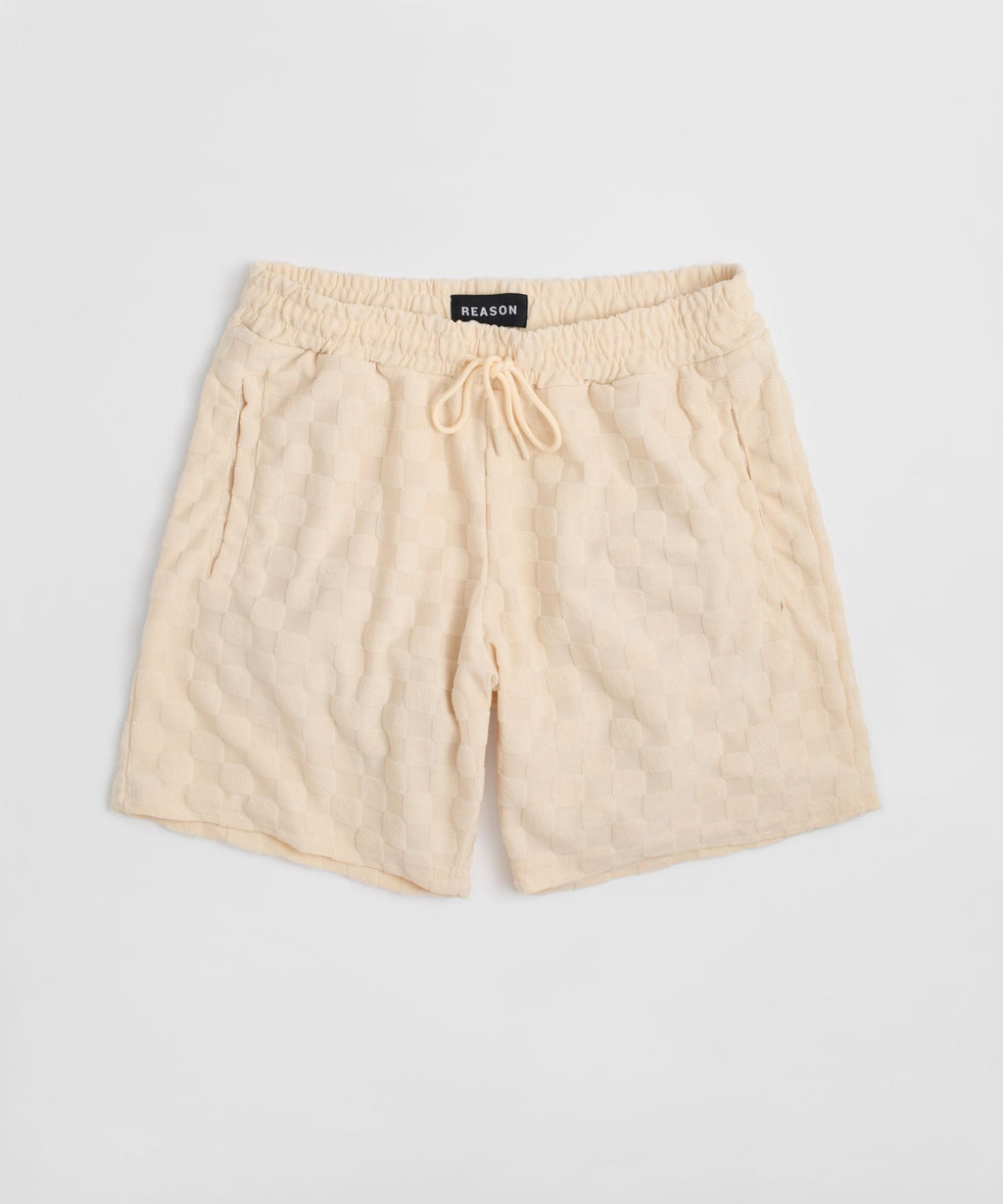 Checkerboard Towel Short