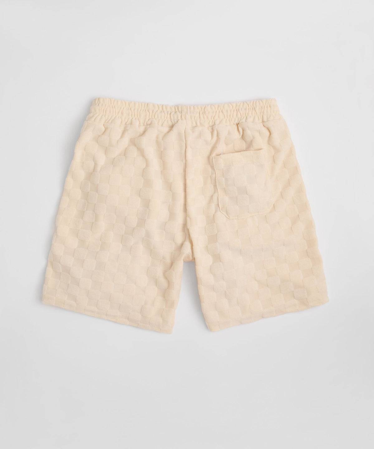 Checkerboard Towel Short