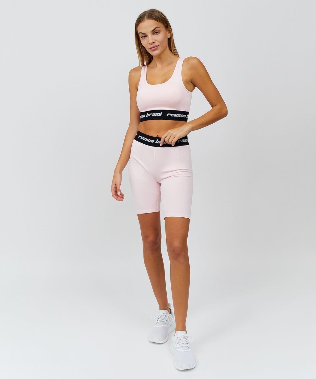 Cara Women's Biker Shorts - Pink